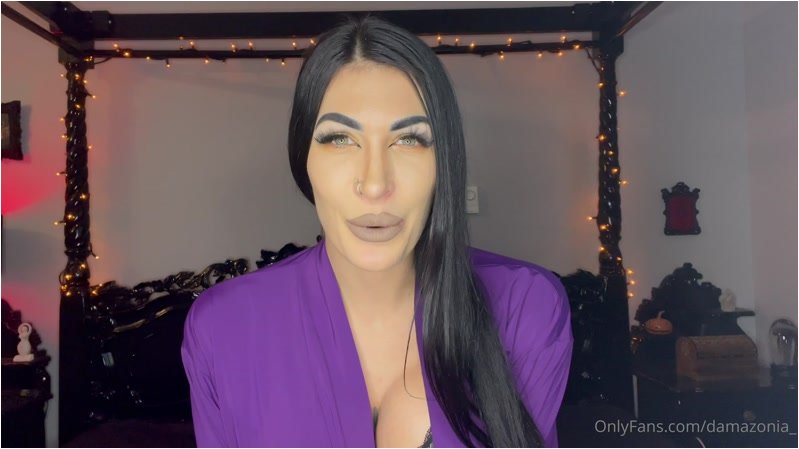 Mistress Damazonia - Small Penis Humiliation JOI Tip 10 To See The Full Clip