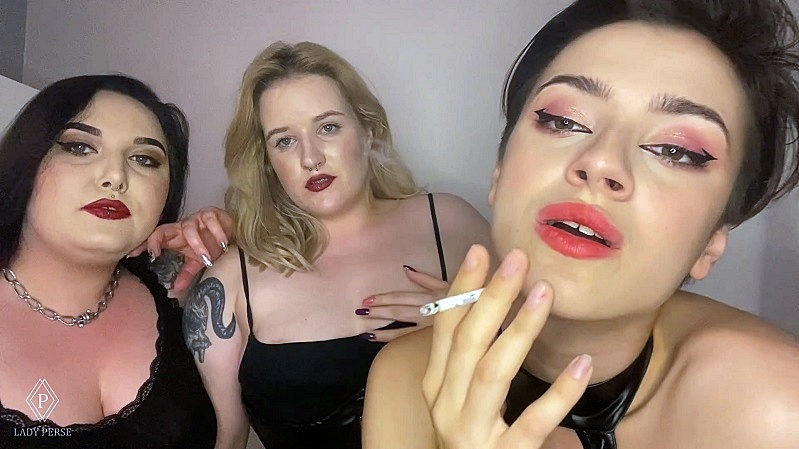 LadyPerse - 3 Dommes Will Fill Your Mouth With Ash
